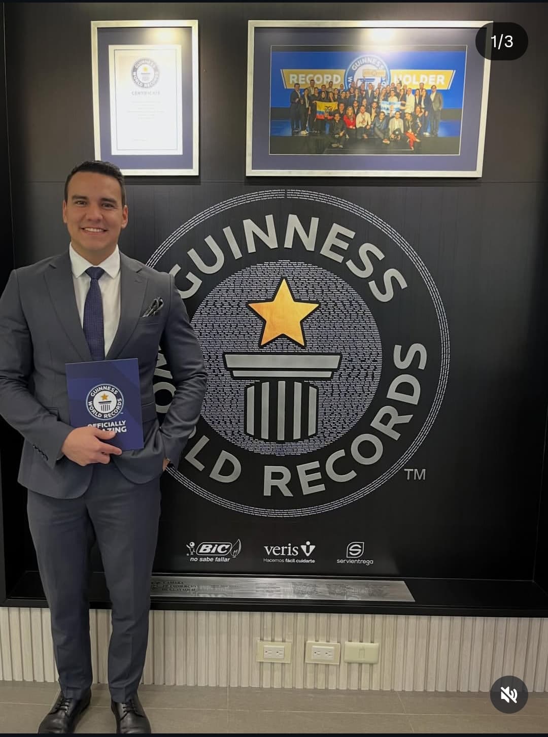 Certificado Guinness World Records
